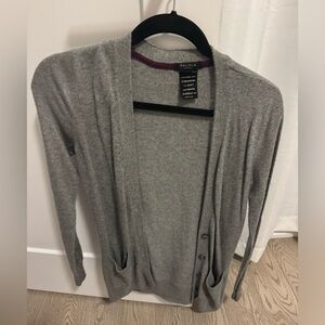 Grey xxs Talula cashmere cardigan